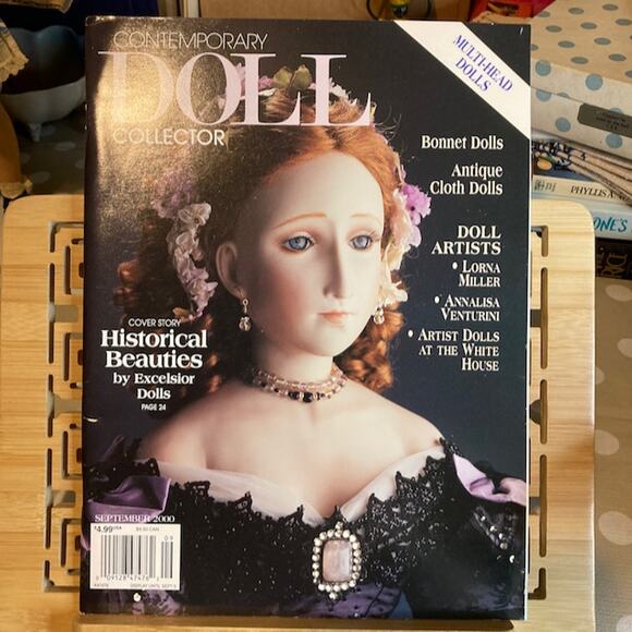 Vintage Y2K Lot of 4 Contemporary Doll Collector Magazines Jan/Mar/Sep/Nov 2000 - Picture 4 of 5